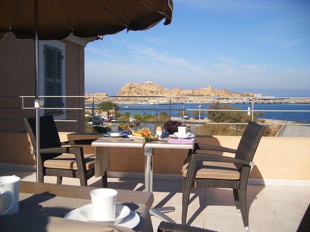 Perla Rossa Hotel LʼÎle-Rousse Exterior foto